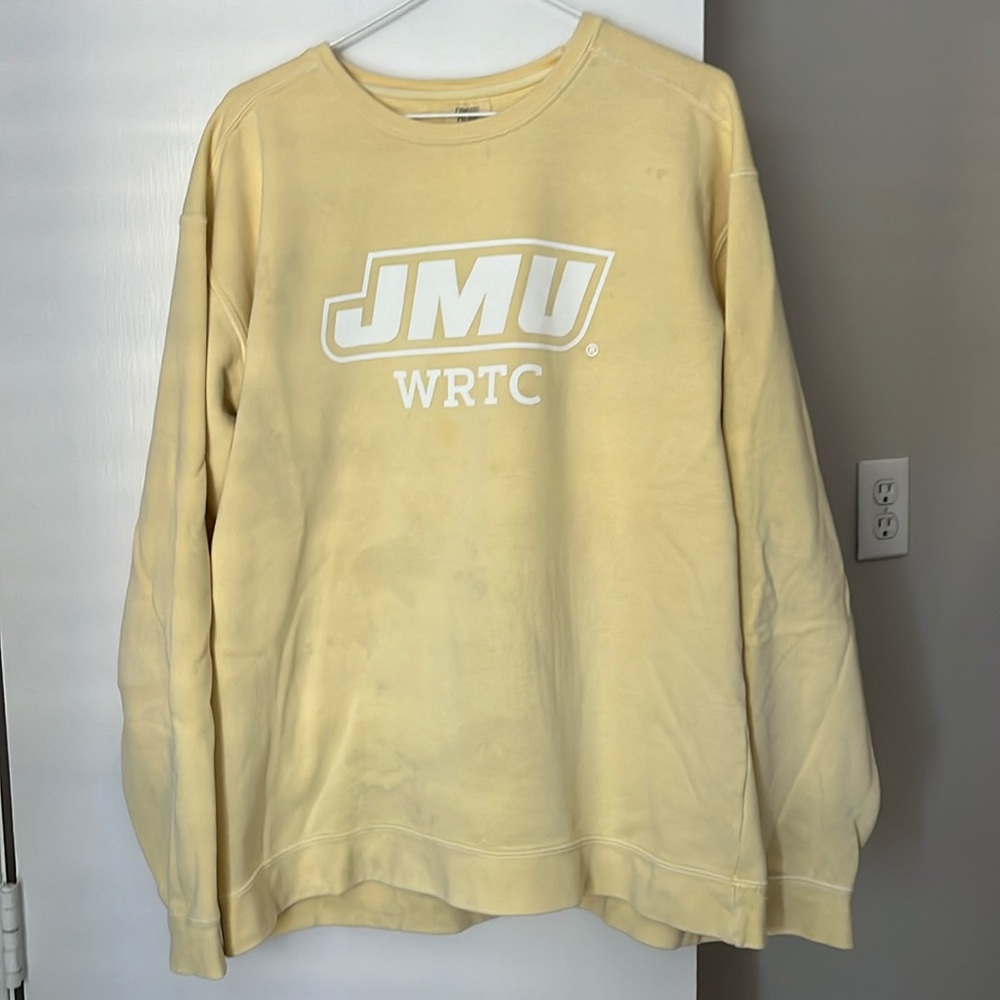 JMU Comfort Colors Crewneck